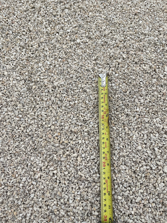 3/8" Crushed Limestone
